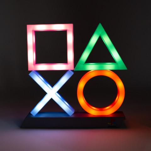 XL PlayStation Icon LED Lampe - King Controller